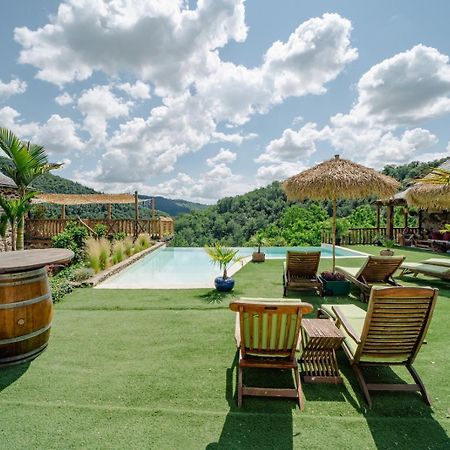 Chateau De Longcol Hotel La Fouillade Luaran gambar