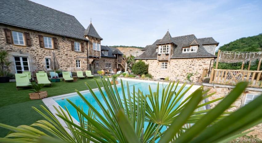 Chateau De Longcol Hotel La Fouillade Luaran gambar