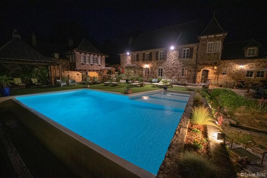 Chateau De Longcol Hotel La Fouillade Luaran gambar